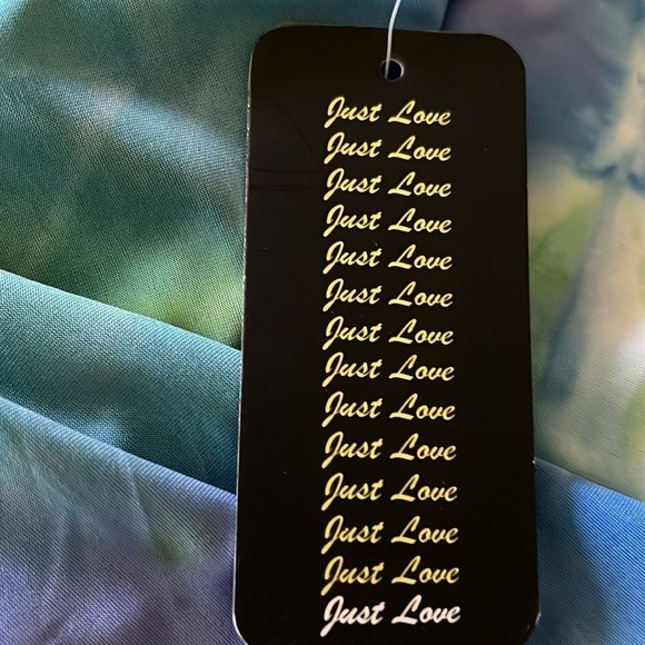 Just Love Tye Die Spandex Maxi Dress Medium - Picture 8 of 8
